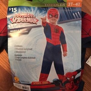NWT Spider-Man Costume